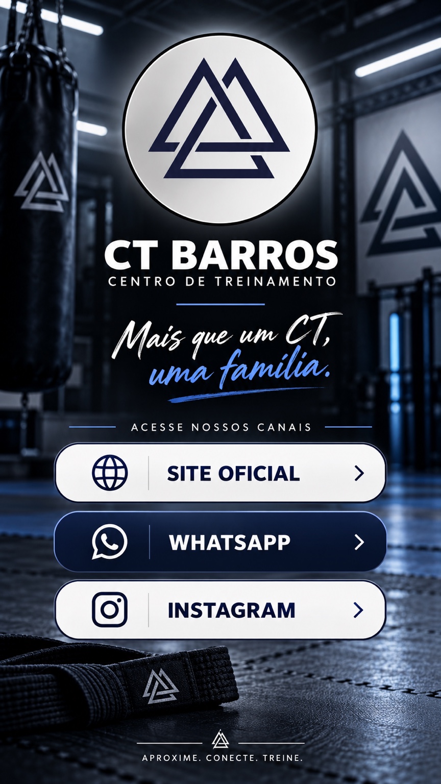 CT Barros, mais que um centro de treinamento, uma família. Acesse nossos canais oficiais.
